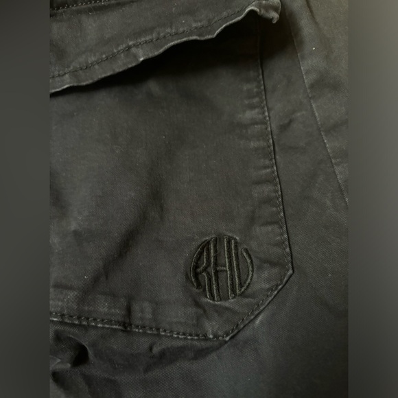 Zara x Rhuigi Snap Cargo Pant Size Medium Black Rhu Rhude Pants - Picture 5 of 6